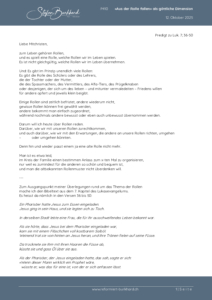 12. Oktober 2025